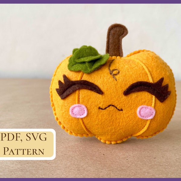Felt Halloween Sewing Pattern Etsy