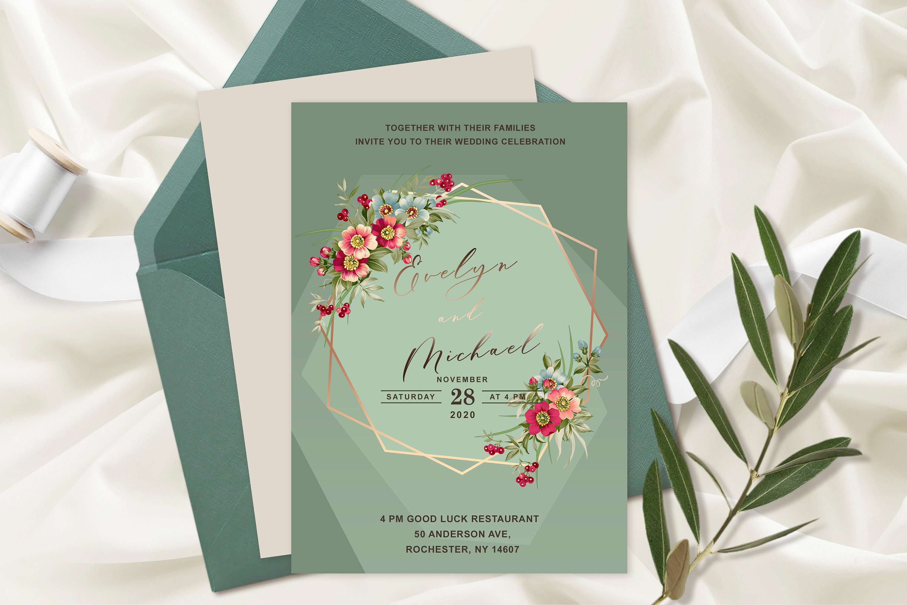 mint-green-wedding-invitation-template-wildflowers-wedding-etsy-canada