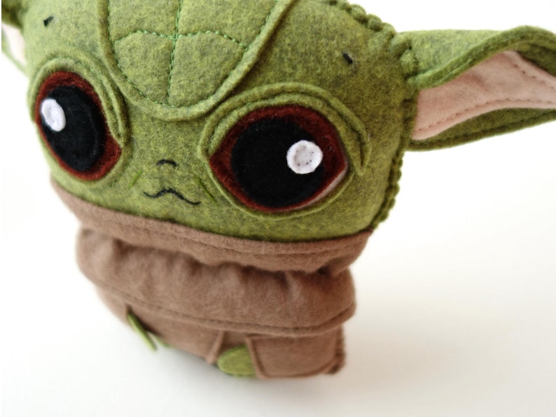 Star Wars Baby Yoda Sewing Pattern Felt Plushie Toy PDF SVG Etsy