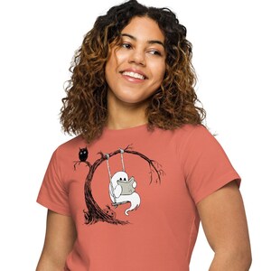 Kurzgeschnittenes T-Shirt für Damen