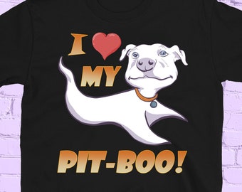 Halloween Pitbull Pit Boo Ghost Treat