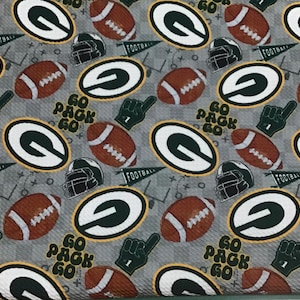 Bummies in Green Bay Packers fabric, various sizes for babies and toddlers, diaper covers, football nfl