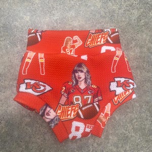 Bummies in Kansas City Chiefs NFL Football Taylor Kelce, Babies Infant