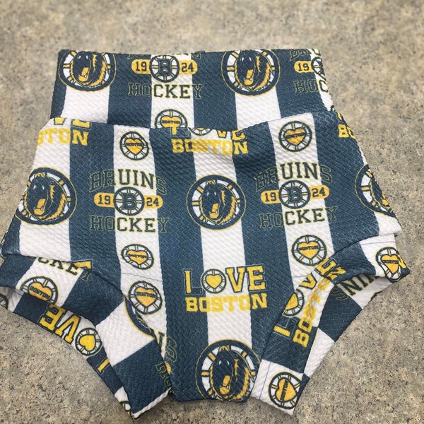 Bummies I Love Boston, Made To Order, Diaper Cover for babies and toddlers, hockey, Bruins