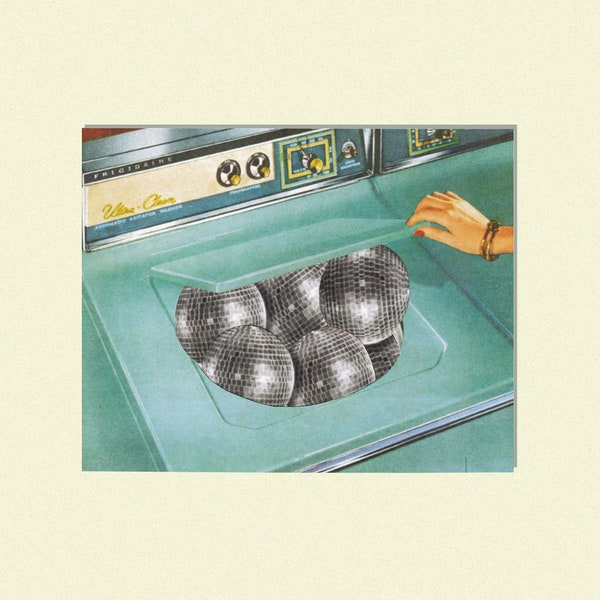 Impresión artística ENVIADA / Collage surrealista cortado a mano / Arte mural surrealista retro vintage y decoración del hogar / Impresión física semibrillante / N.° 158