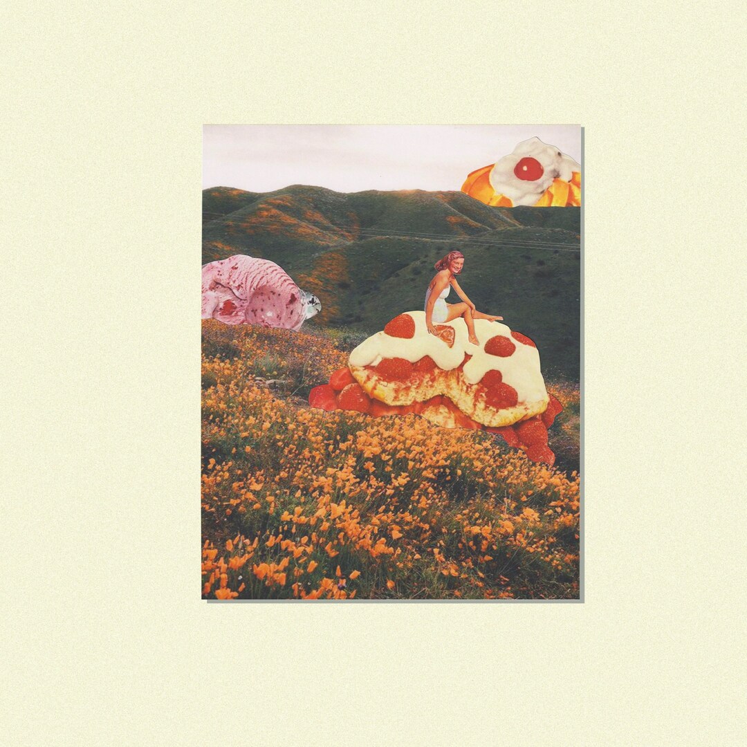 MAILED Art Print | Hand-cut Surreal Collage | Vintage Retro Surrealism ...