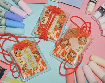 Lucky Dreams Japanese Good Luck Omamori Charm Daruma