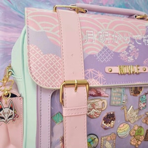 Moonlit Sakura Ita Bag Ver 2 - PU Leather Ita Bag