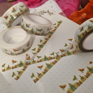 Forest Moth Washi Tape