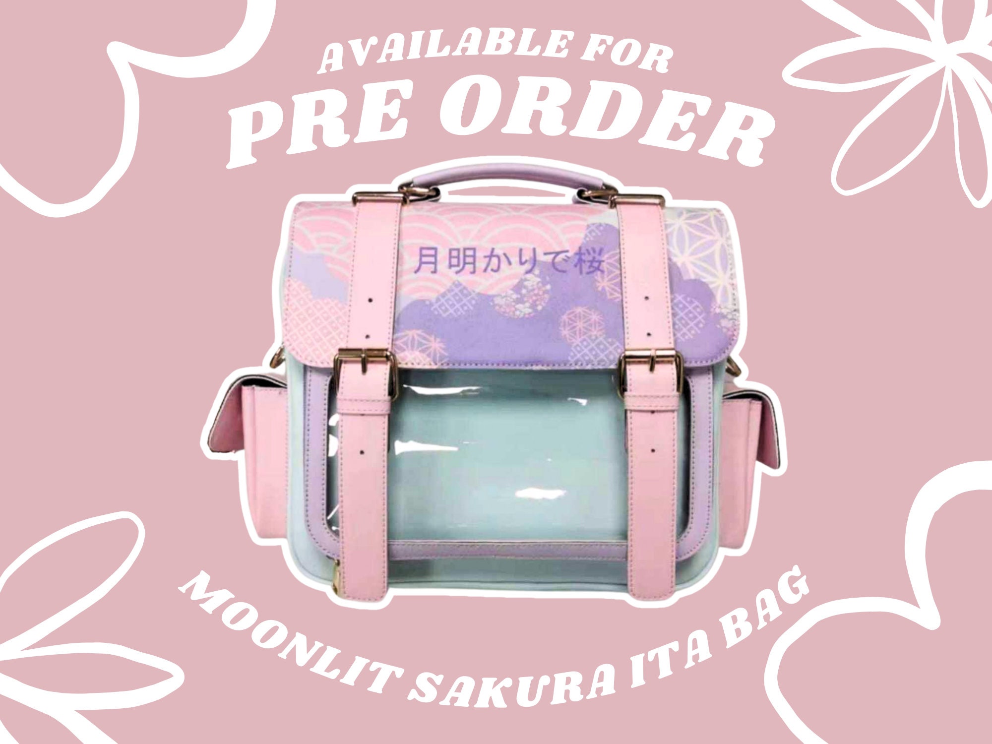 Cherry blossom shop ita bag