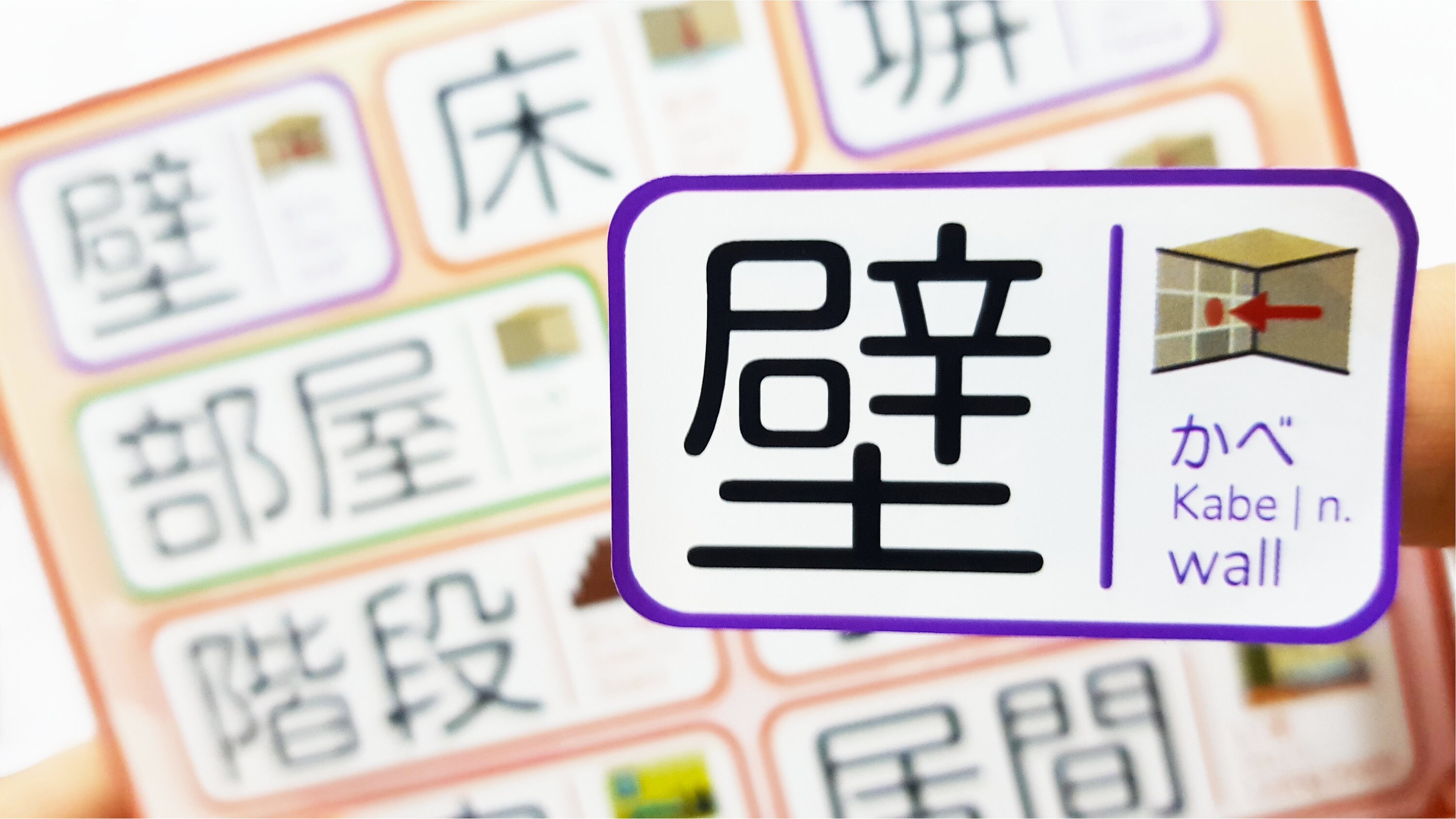 Kanji Memorization Sticker Sheet 12 "house and Rooms" - Etsy