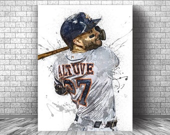 Banner Canvas Baseball Poster Kids Wall Decor Boston Red Sox Print Man Cave Gift Michael Chavis Poster B/&W Sports Art