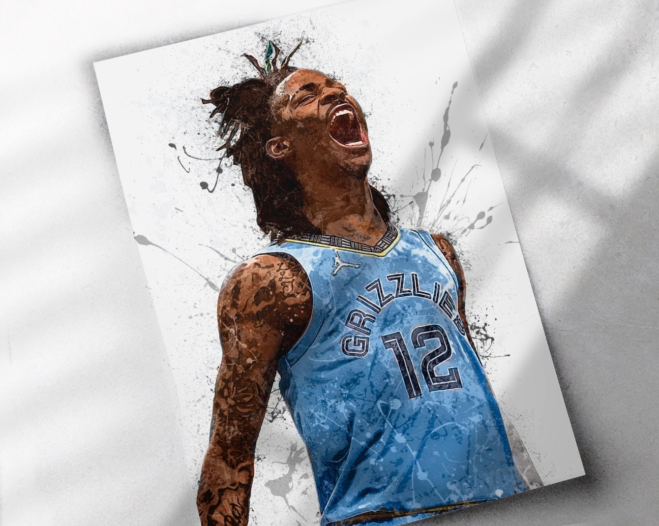 ja morant jersey drawing