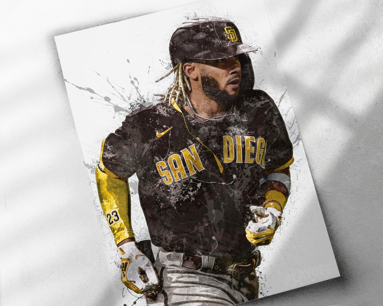 Fernando Tatis Jr Poster San Diego Padres Canvas Print 