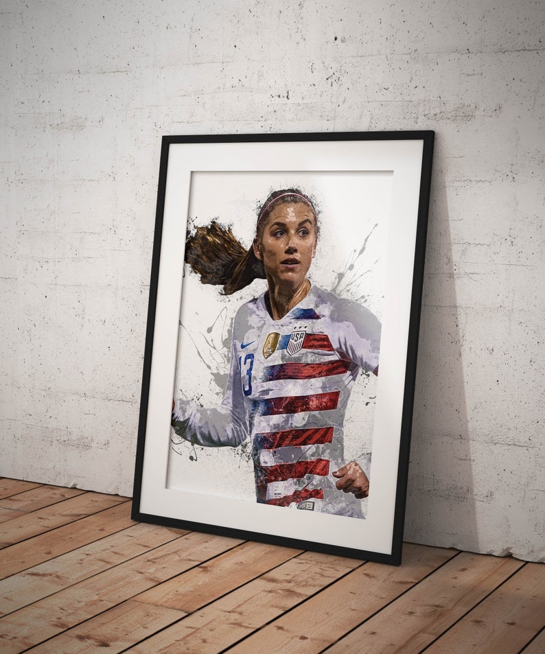 Your Custom / Favorite Athlete Poster Canvas Print Sports Etsy