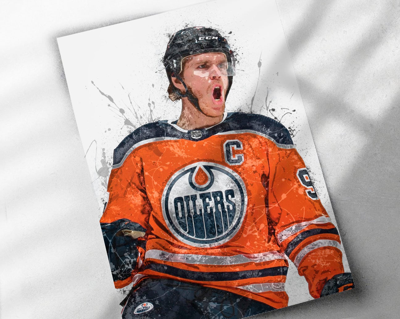 NHL Stanley Cup Western Conference Final Colorado Avalanche x Edmonton  Oilers Art Decor Poster Canvas - REVER LAVIE