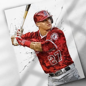 Mike Trout Painting 