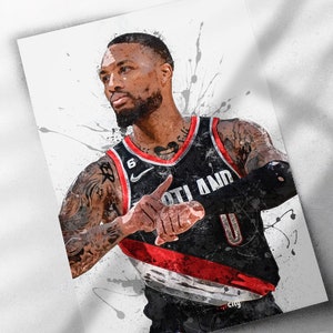 Damian Lillard Posters Basketball Wallpaper Canvas Wall Art Decor Paintings  Picture for Home Living Room Decoration Unframe:20×30inch(50×75cm) :  : Tools & Home Improvement