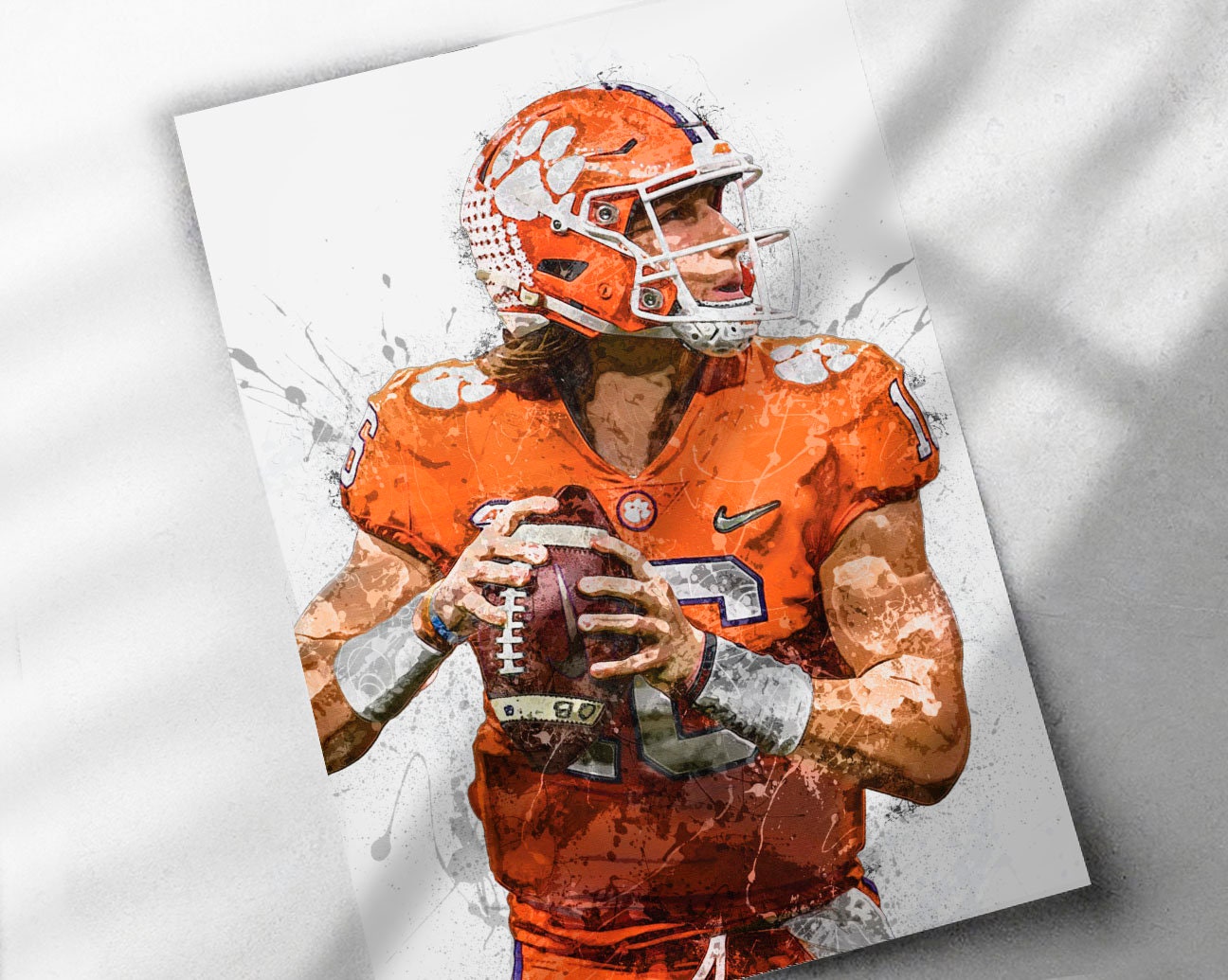 Discover Trevor Lawrence Poster, Clemson Tigers