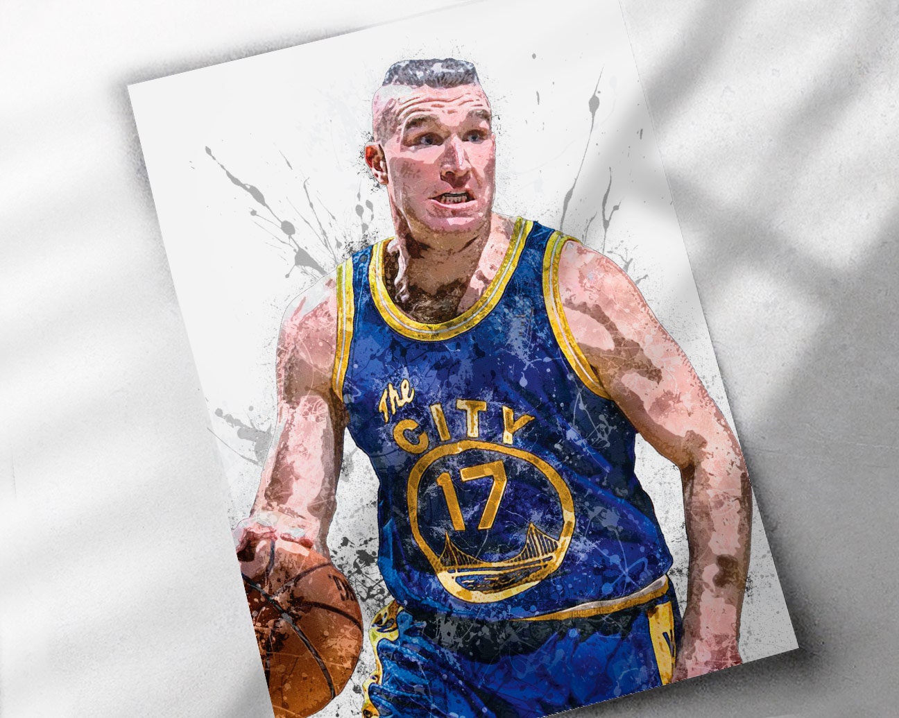 Buy Stephen Curry basketball Player drawing print & Poster Online in India  