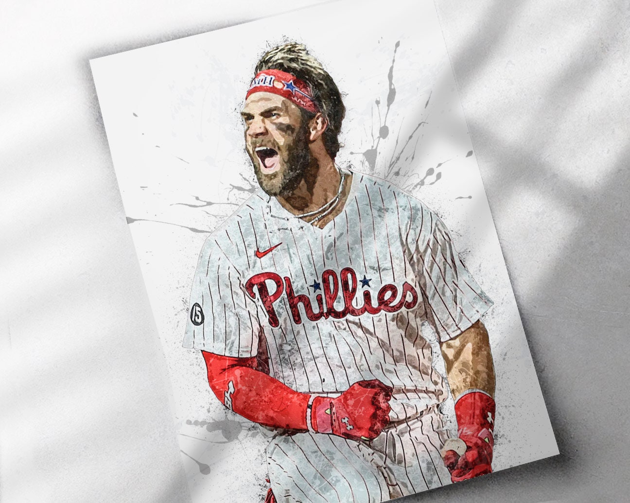 Philadelphia Phillies Poster, Philadelphia Phillies Artwork Gift