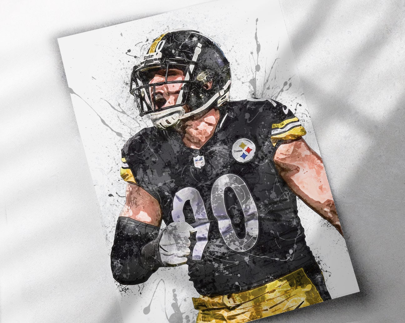 Discover TJ Watt Poster - Pittsburgh Steelers