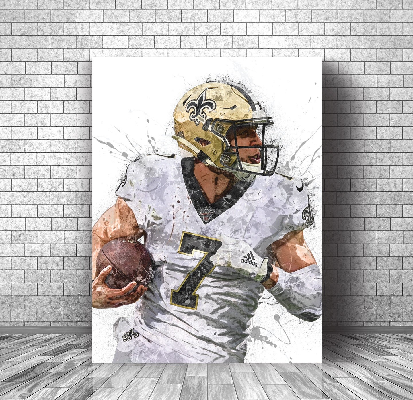 Discover Taysom Hill Poster, New Orleans Saints