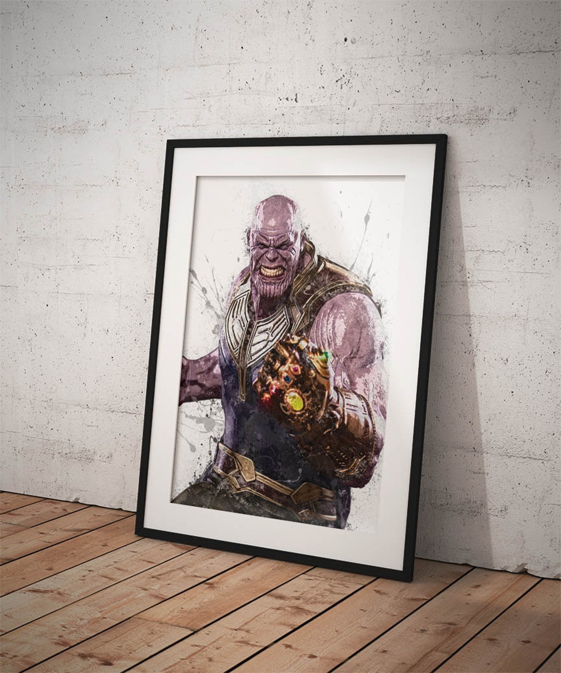 Thanos Poster Canvas Print Art Print Poster Kids Decor | Etsy