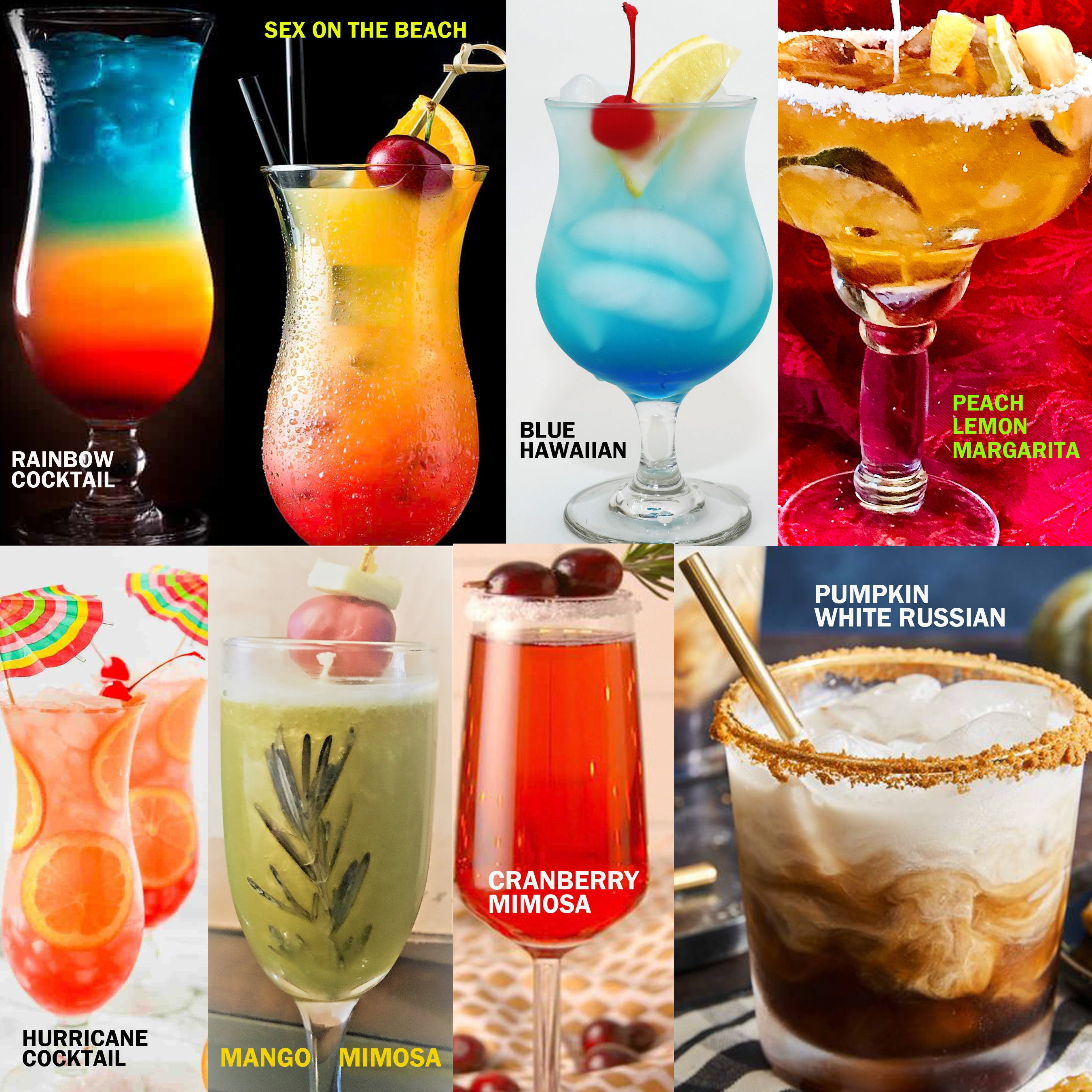 Custom Gel/Wax Cocktail Candles w/ Recipe Favorite Cocktail Etsy