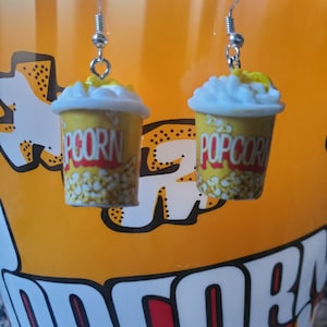 Popcorn Bucket Earrings