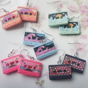 Cassette Tape Earrings
