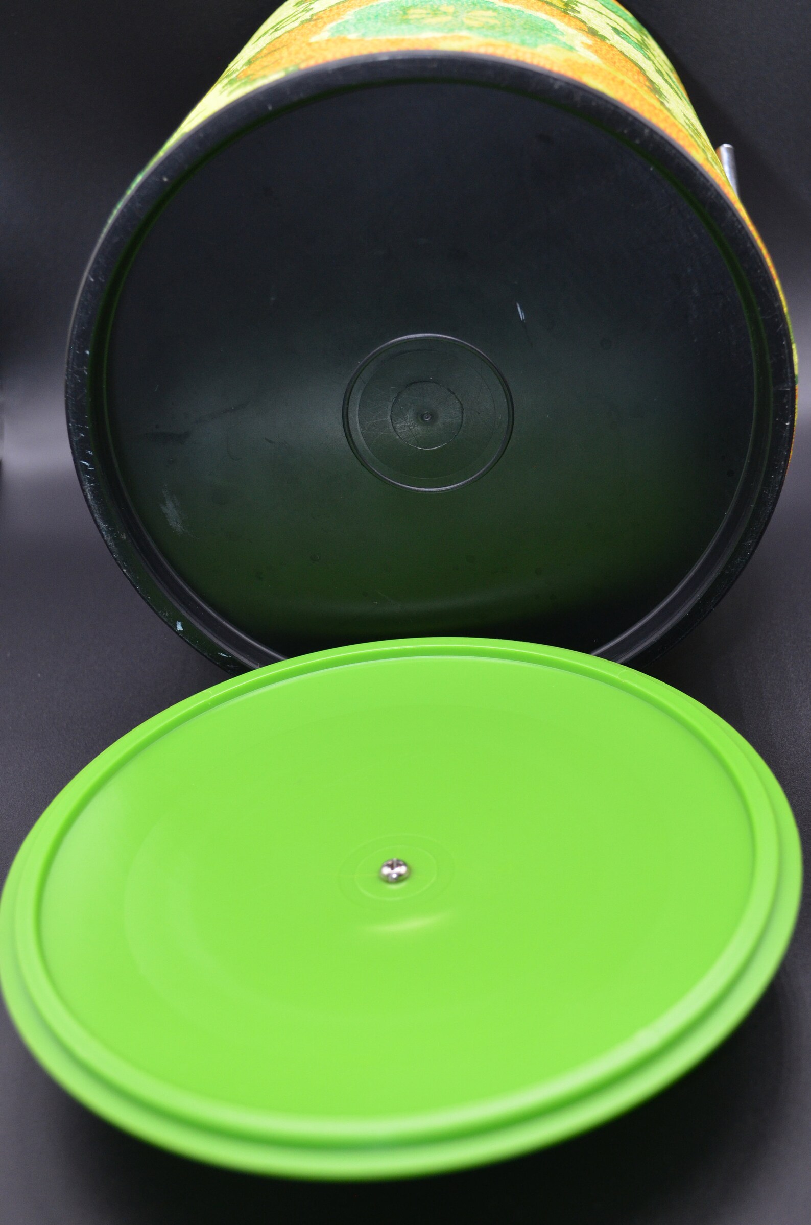 Funky Vintage MCM Ice Bucket with Chromed Handle Etsy