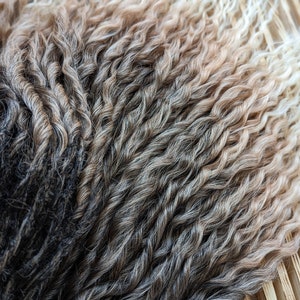 Brown Curly dreads Synthetic crochet dreads extensions brown Boho DE Dreads Curly double ended dreadlocks