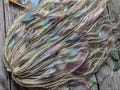 Blonde Brushable Curly dreads Synthetic rainbow crochet dreads extensions rainbow blonde Boho DE Dreads Curly double ended blonde waves curl product logo