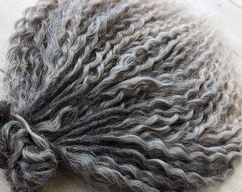 Brown Curly dreads Synthetic crochet dreads extensions brown Boho DE Dreads Curly double ended dreadlocks