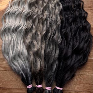 Anna brown ombré Curly crochet dreads blonde Synthetic cloud dreads extensions brown crochet Boho DE Dreads Curly double ended dreadlocks
