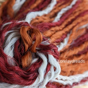 Bohemian Soft Curl Extensions, curly extensions, wavy dreads, curly dreads, synthetic dreadlocks, Crochet Dreadlocks, loose dreads, braids