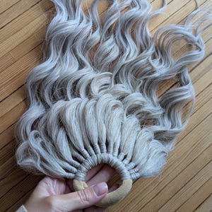 ブロンドのポニーテールヘアエクステンションゴムバンドカネカロンボヘミアンエクステンションポニーテールエクステンションナチュラルブロンドカラーフェイクフェスティバルヘアスタイル