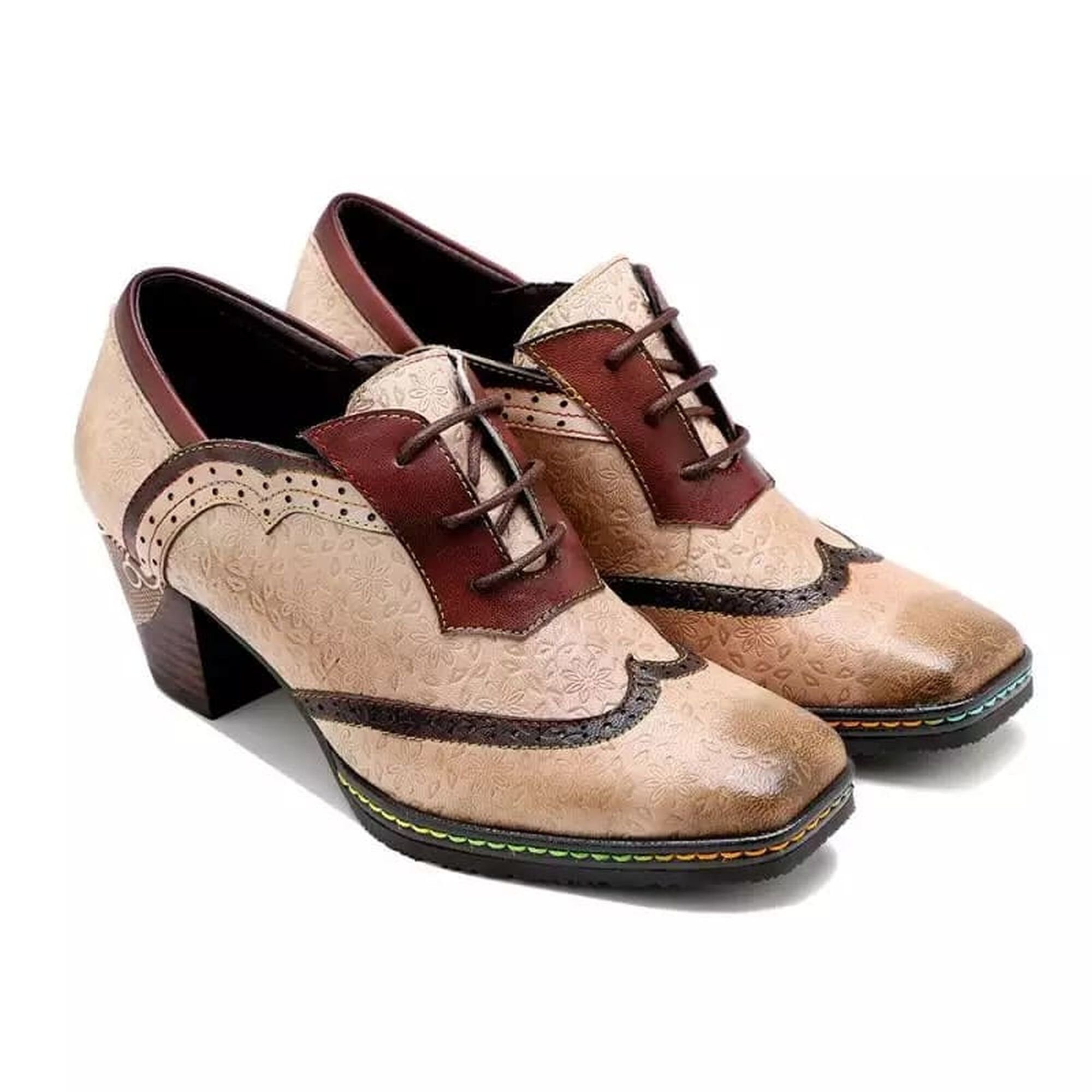 retro pump shoes