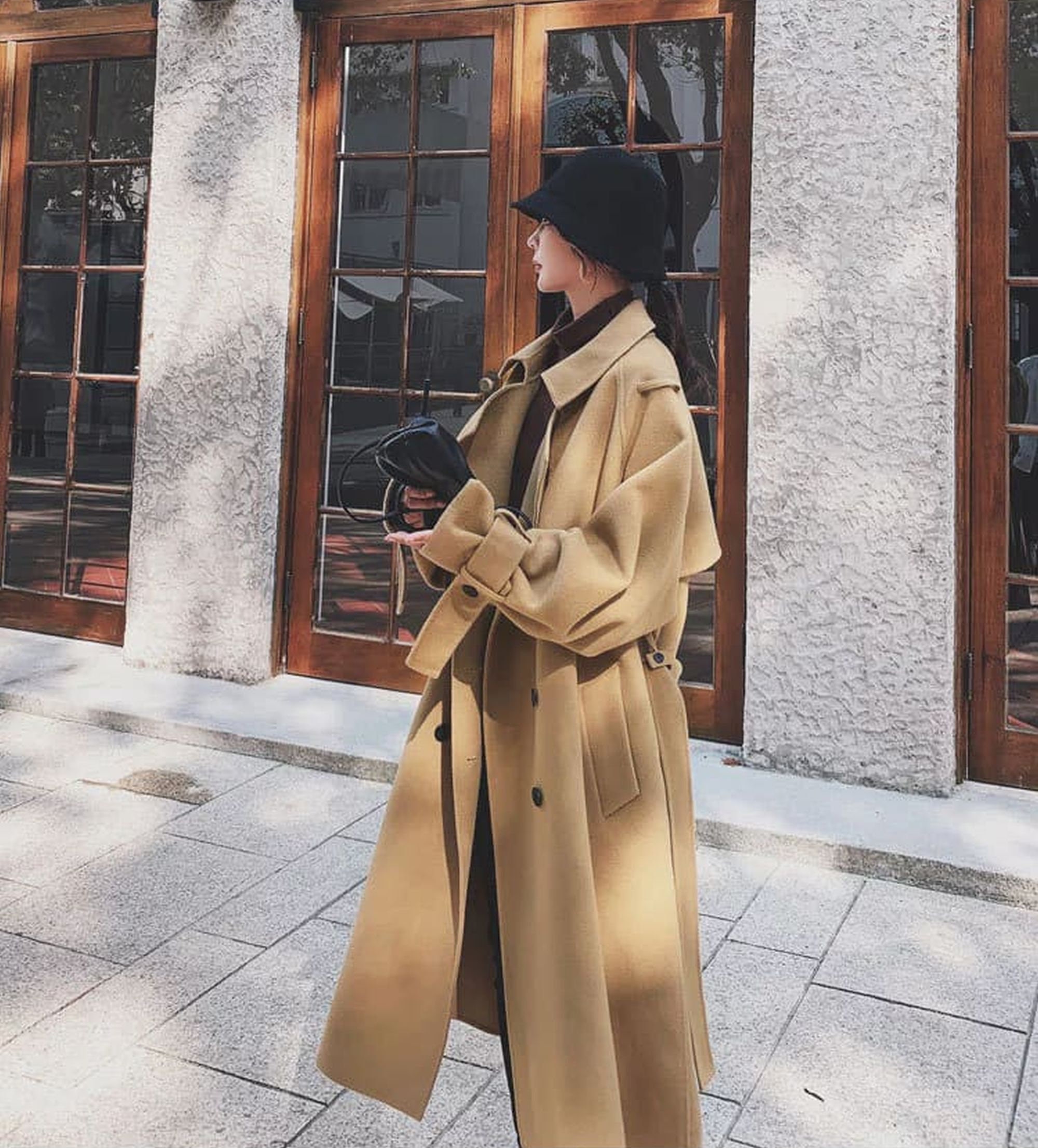Long coat Wool coat Camel coat Military Coat Large Coat Etsy