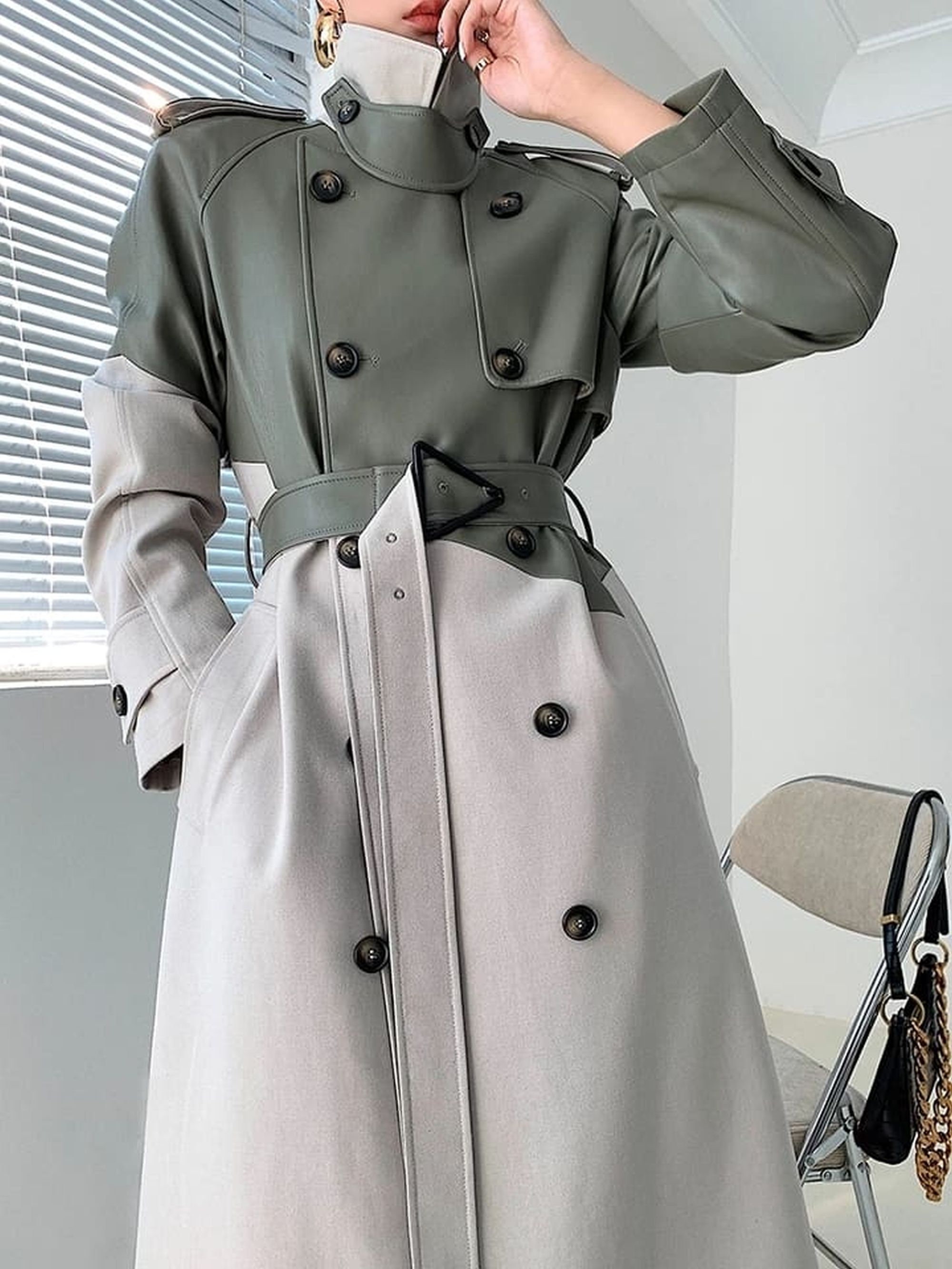 Retro coat Fashion coat Design coat Long overcoat Women | Etsy