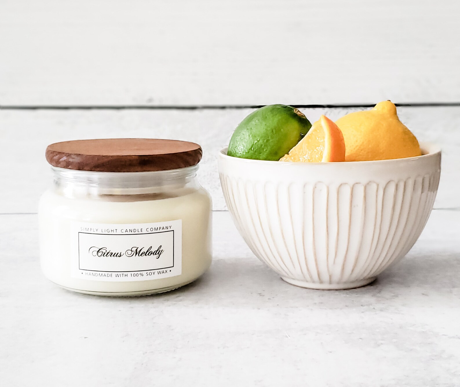 8 oz. Citrus Melody soy candle Etsy