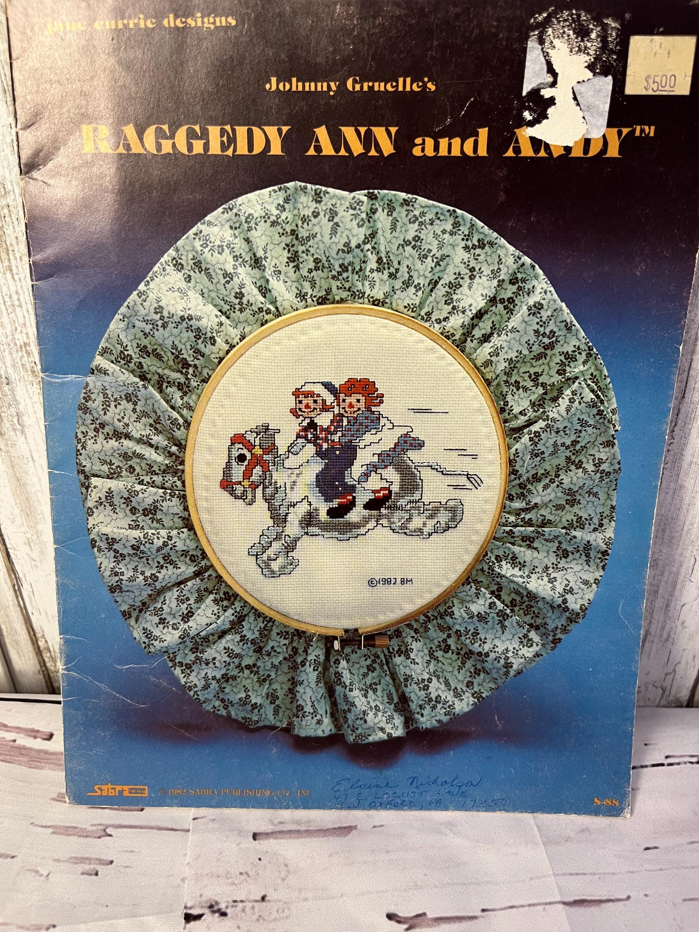 Raggedy Ann Cross Stitch Kit - Etsy Raggedy Ann Cross Stitch Kit - Etsy