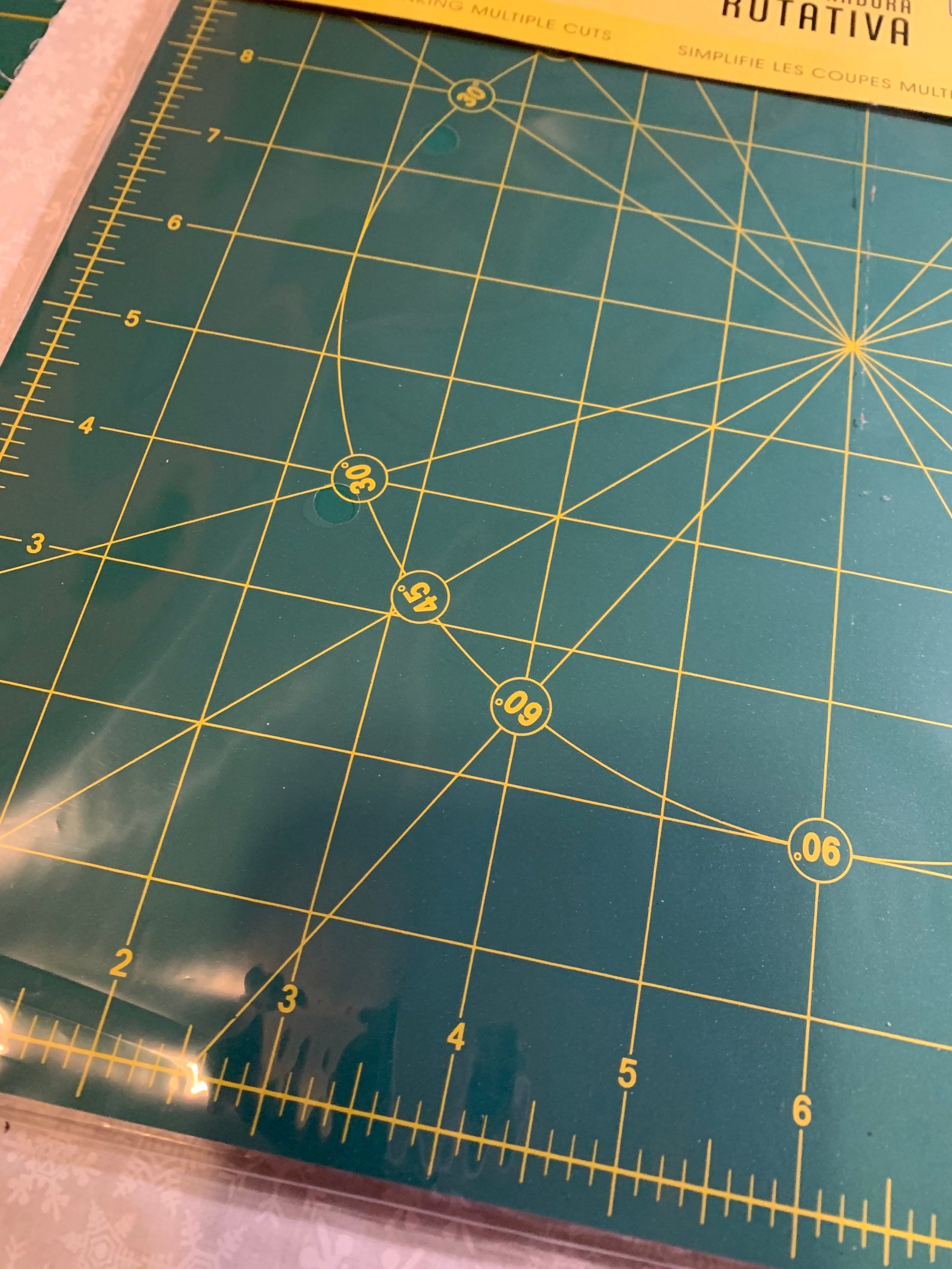 Olfa Rotating Self Healing Cutting Rotary Mat 12 x 12 Etsy