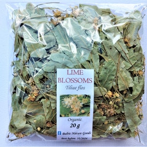 Linden Flowers, Fresh 2025 Dried Harvest, Natural Lime Blossoms, Tiliae Flos, Linden Flowers, Linden Tea, Lime Flowers, Natural Dried Herbs