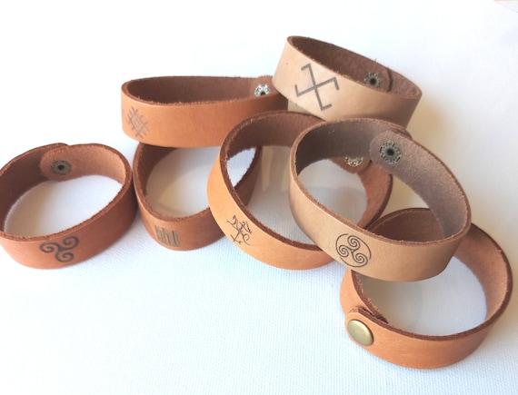 Hand-woven Brown Leather Bracelet for Men (SJ_3408) – Shining Jewel