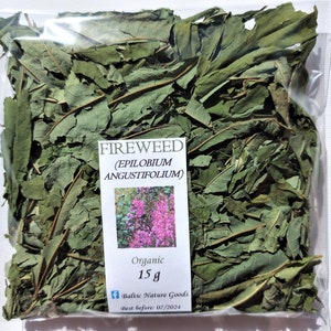 Fireweed Dried Leaves Flowers Ivan Chai 2023 Harvest Herb Epilobium Angustifolium Natural Herbal Wild Plant Tea Lithuanian product image 1