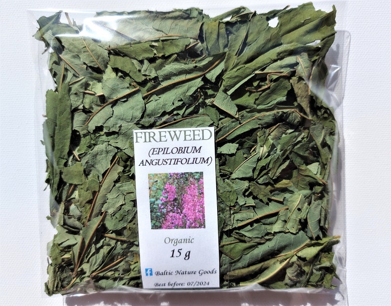 Fireweed Dried Leaves Flowers Ivan Chai 2023 Harvest Herb Epilobium Angustifolium Natural Herbal Wild Plant Tea Lithuanian product image 1