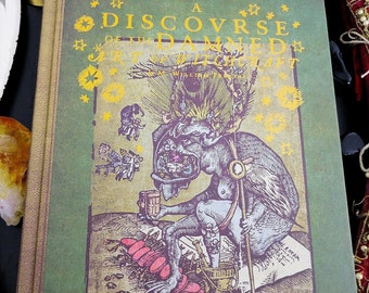 A Discourse of the Damned Art of Witchcraft by William Perkings Occult & Witchcraft Book Rare Collector&#39;s Edition Grimoire