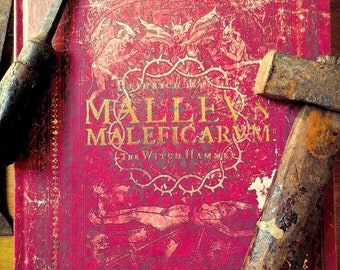 Malleus Maleficarum - Il martello della strega di Heinrich Kramer Libro numerato a mano in edizione limitata del grimorio della stregoneria occulta da collezione